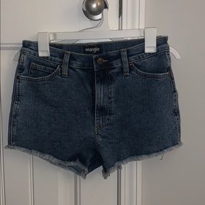 Wrangler jean shorts